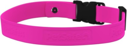 Picture of PetSafe Guardian GPS 2.0 Replacement Collar Strap, Pink | Soft-Touch Nylon Strap Fits 15-28in Necks, Water-Wicking, Waterproof Material Resists Fraying