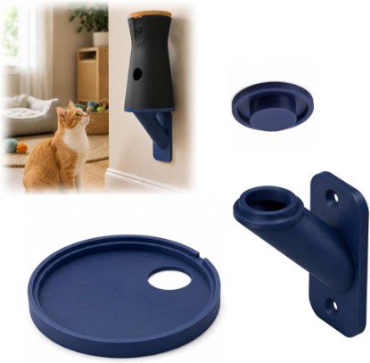 Picture of Oshianna Rotating Wall Mount Compatible with Furbo, Screw-Mounted Holder | Nearly 180-degree directional adjustment with a three-piece structure designed for stable, long-term wall placement