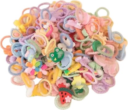 Picture of SEDLAV 30 Pcs Small Dog Hair Ties - Colorful Furbo Dog Grooming Accessories, Boy and Girl Bows & Ponytail Holders for Dogs, Cats, Rabbits - Perfect for Beach, Party, Wedding
