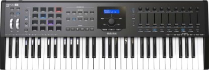 Picture of Arturia KeyLab 61 MkII - 61 Key Semi Weighted USB MIDI Keyboard Controller (Black)