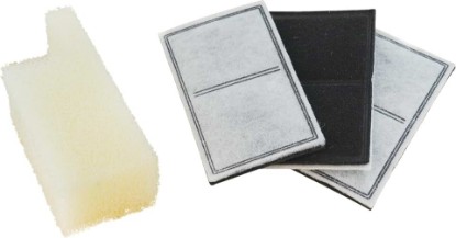 Picture of PetSafe Drinkwell Replacement Filter Pack for Outdoor Dog Water Fountain, 3 Carbon Filters & 1 Foam Filter