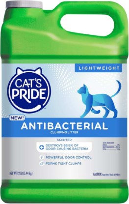 Picture of Cat's Pride Antibacterial Litter, Odor-Eliminating Scented 12lb