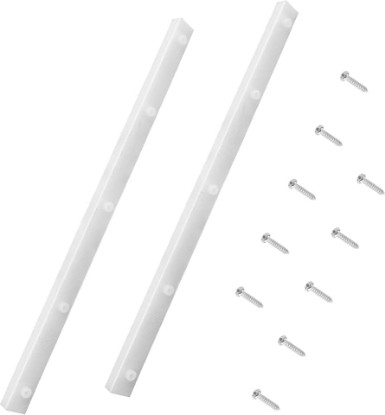 Picture of 2 Pack Dog Door Replacement Bracket for PetSafe Dog Door Replacement Flaps | Durable POM Material Mounting Frame with Screws, Easy-to-Install Repair Kit for Broken or Worn Brackets