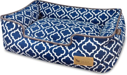 Picture of P.L.A.Y. (Pet Lifestyle And You) P.L.A.Y. - Moroccan Lounge Bed - Small - Navy