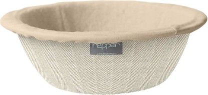 Picture of Hepper Cat Nest - Washable Cat Bed - Cream Herringbone