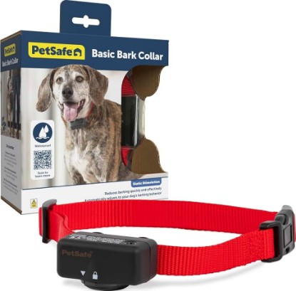 Picture of PetSafe Basic Bark Control Collar | Progressive Static Correction, Warning Beep, Includes Battery, Dogs 8 lb+, Neck 5-27 in