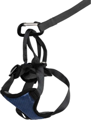 Picture of PetSafe Happy Ride Dog Safety Harness for Cars - Dog Car Harness Includes Seat Belt Tether - Keeps Pets Restrained - Breathable Mesh, Adjustable Straps - Dog Travel Accessories for Car - Small