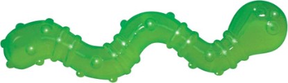 Picture of Catstages OrkaKat Wiggle Worm Dental Cat Chew Toy with Catnip, 3.8" | Supports Clean Teeth & Massages Gums, Lightweight & Bouncy, Bat & Chase, Encourages Healthy Chewing, Cats & Teething Kittens