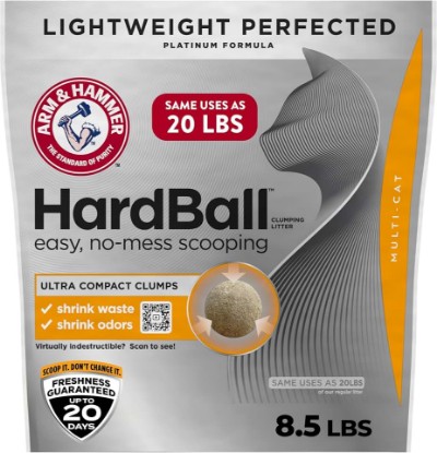 Picture of Arm & Hammer HardBall Clumping Cat Litter, Garden Bloom, 8.5 Lbs