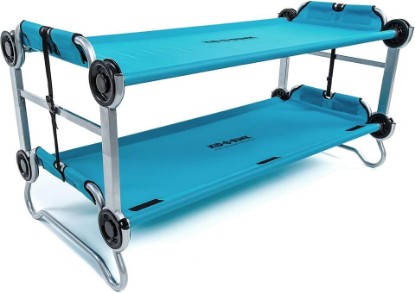 Picture of Disc-O-Bed Youth Double Cot Kid-O-Bunk w/ 200 Pound Capacity & Carry Bags