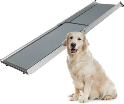 Picture of PetSafe Happy Ride Extra Long Telescoping Dog Ramp, Portable Pet Ramp for Cars, Trucks & SUVs with Adjustable Sizing