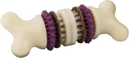 Picture of PetSafe Busy Buddy Bristle Bone, Large, Helps Keep Your Dog's Teeth Clean, Long-Lasting Playtime
