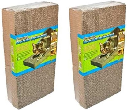 Picture of Ware Manufacturing (2 Packages) CWM12003 Corrugated Replacement Scratcher Pads Double Wide - 2 Pads per Package