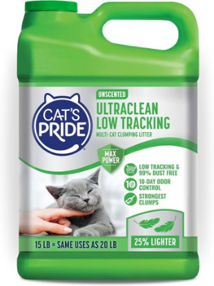 Picture of Cat's Pride UltraClean Low Tracking Powerful Clumping Litter Unscented 15lb