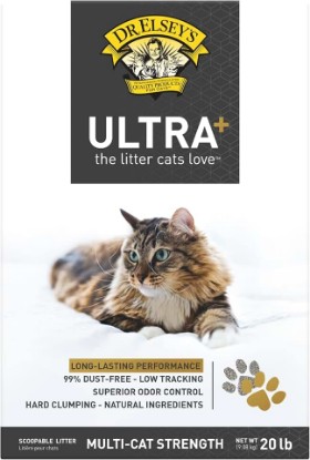 Picture of Dr. Elsey's Precious Cat Unscented Ultra+ Cat Litter 20 lbs.
