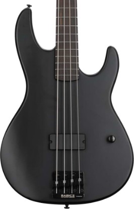 Picture of ESP LTD AP-4 Black Metal Bass Guitar - Black Satin