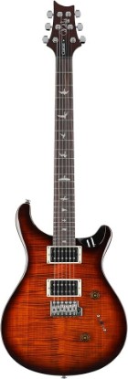 Picture of PRS SE Custom 24 Exclusive, Orange Tiger Smokeburst