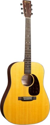 Picture of MARTIN D-10E Retro Road Series Acoustic-Electric Guitar – Spruce Top & Sapele | Satin Finish | E1 Electronics with Built-In Tuner | Softshell Case Included (Right)