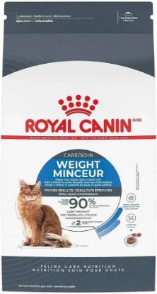 Picture of ROYAL CANIN Feline Care Nutrition Weight Care Adult Dry Cat Food, 14 lb Bag | For Slightly Overweight Cats, Weight Loss, For Adult Cats, Crunchy Kibble, Developed by Veterinarians