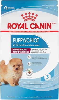 Picture of ROYAL CANIN Size Health Nutrition Small Indoor Puppy Dry Dog Food, 2.5 lb Bag