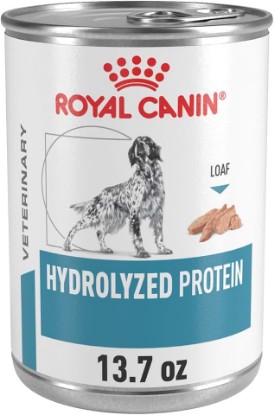 Picture of ROYAL CANIN Veterinary Diet Canine Hydrolyzed Protein Adult Loaf Dog Food, 13.7 oz (Pack of 24)