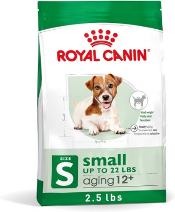 Picture of ROYAL CANIN Size Health Nutrition Small Aging 12+ Senior Dry Dog Food, 2.5 lb Bag