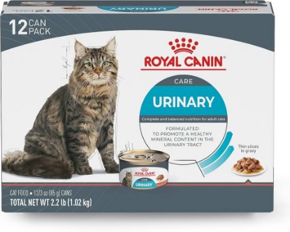 Picture of ROYAL CANIN Feline Care Nutrition Urinary Care Adult Thin Slices in Gravy Cat Food, 3 oz (Pack of 12)