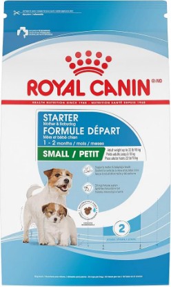 Picture of ROYAL CANIN Size Health Nutrition Small Starter Mother & Babydog Dry Dog Food, 2.5 lb Bag