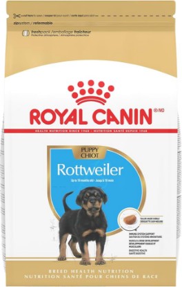 Picture of ROYAL CANIN Rottweiler Puppy Dry Dog Food, 30 lb Bag | Immune System Support, Muscle & Bone Development, For Rottweiler Puppies, Antioxidant Complex with Vitamin E