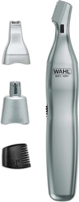 Picture of Wahl Battery Men’s Nose Hair Trimmer - Eyebrows, Neckline, Nose & Ear Hair | Quick Multi-Head Cordless Precision Trimming For Nose, Ear, Eyebrow, And Neckline Detailing – Model 5545-400