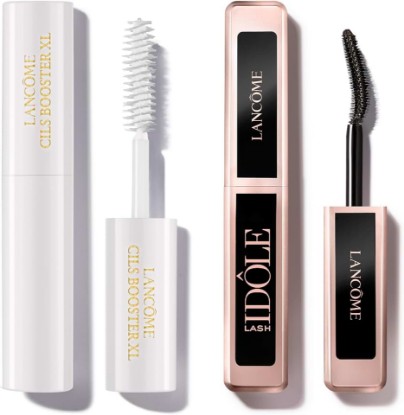 Picture of Lancôme Cils Booster XL Mascara Primer & Lash Idôle Black Mascara Duo - Lash-Lifting & Priming Travel Size Makeup Set - For Lifted, Lengthened & Voluminous Lashes