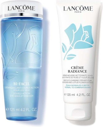Picture of Lancôme Face Cleansing Duo - Bi-Facil Waterproof Eye Makeup Remover & Créme Radiance Cream-to-Foam Face Cleanser