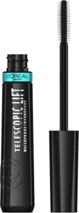 Picture of L'Oreal Paris Telescopic Lift Mascara, Lengthening and Volumizing Eye Makeup, Lash Lift with Up to 36HR Wear, Waterproof, Black, 0.33 Fl Oz