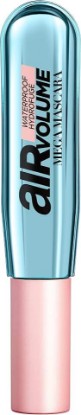 Picture of L'Oreal Paris Makeup Air Volume Mega Mascara, Lightweight & Long-lasting Volumizing Mascara for Voluminous Eyelashes, Waterproof Blackest Black, 0.3 Fl Oz