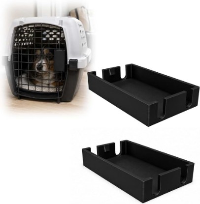 Picture of Kennel Latch Cover Replacement Compatible with Petmate Vari Kennel Carrier | Snap-On Installation Supports Smooth Door Use at Home or During Trips, and Simplifies Routine Crate Maintenance Without Tools