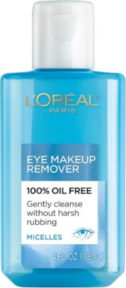 Picture of L'Oreal Paris Skincare Dermo-Expertise Oil-Free Eye Makeup Remover, Gentle Eye Makeup Remover, 4 fl. oz.