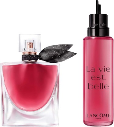 Picture of Lancôme La Vie Est Belle L'Elixir Eau de Parfum Refillable Duo - Raspberry, Violet & Cocoa Butter - Floral Women's Perfume Including 1.7 Fl Oz & Refill 3.4 Fl Oz
