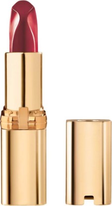 Picture of L'Oreal Paris Colour Riche Red Lipstick, Long Lasting, Satin Finish Smudge Proof Lipstick with Hydrating Argan Oil & Vitamin E, Reds of Worth, Ambitious Red, 0.13 Oz