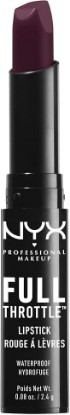Picture of NYX Nyx cosmetics full throttle lipstick night crawler
