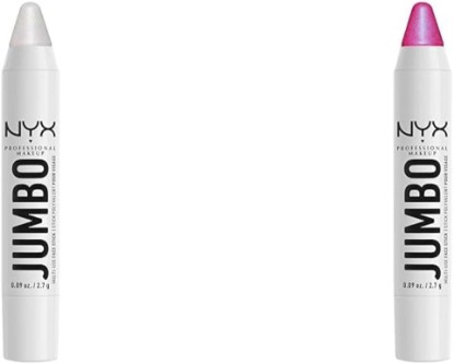 Picture of NYX Jumbo Multi-Use Face Highlighter Stick Vanilla Ice Cream and Blueberry Muffin Bundle