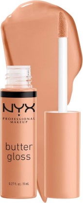Picture of NYX PROFESSIONAL MAKEUP Butter Gloss, Non-Sticky Lip Gloss - Fortune Cookie (True Nude)