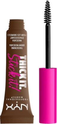 Picture of NYX PROFESSIONAL MAKEUP Thick It Stick It Thickening Brow Mascara, Eyebrow Gel - Brunette
