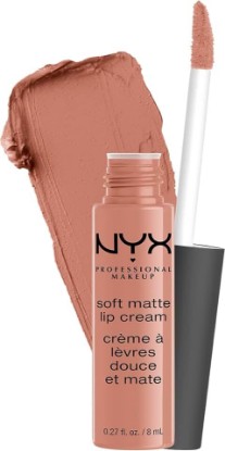 Picture of NYX PROFESSIONAL MAKEUP Soft Matte Lip Cream, Lightweight Liquid Lipstick - Stockholm (Mid-Tone Beige Pink)