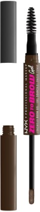 Picture of NYX PROFESSIONAL MAKEUP Zero to Brow, Longwear Eyebrow Gel, Espresso