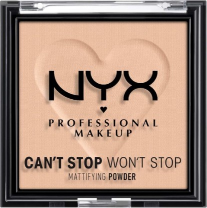 Picture of NYX PROFESSIONAL MAKEUP Can't Stop Won't Stop Mattifying Pressed Powder - Light Medium