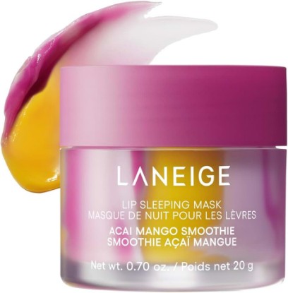 Picture of LANEIGE Lip Sleeping Mask: Korean Overnight Treatment For Dry Lips | Hydrating & Nourishing Overnight Lip Treatment Mask with Vitamin C, Shea & Murumuru Seed Butter