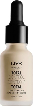Picture of NYX PROFESSIONAL MAKEUP Total Control Drop Foundation - Vanilla, Beige With Peach Undertones