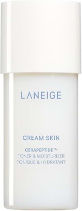Picture of LANEIGE Cream Skin Toner & Moisturizer: Lightweight Refillable Korean Milky Toner with Ceramide & Peptide for Hydration, Firming, & Barrier Support