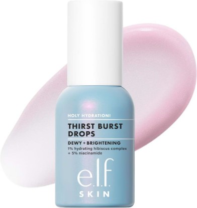 Picture of e.l.f. SKIN Thirst Burst Drops, Serum For A Radiant Complexion Instantly & Over Time, Made With Hyaluronic Acid, Vegan & Cruelty-Free