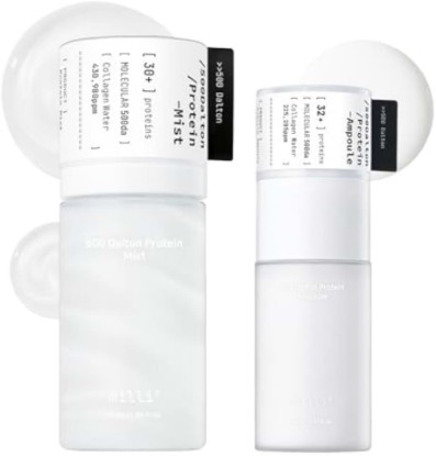 Picture of Daily Firming Duo, 2-Step Korean Skincare Set with 500 Dalton Protein Ampoule & Collagen Derma Serum Mist, MFDS Dual Certified Anti-Aging, for Smile Lines, Fine Lines, Wrinkles & Loss of Elasticity